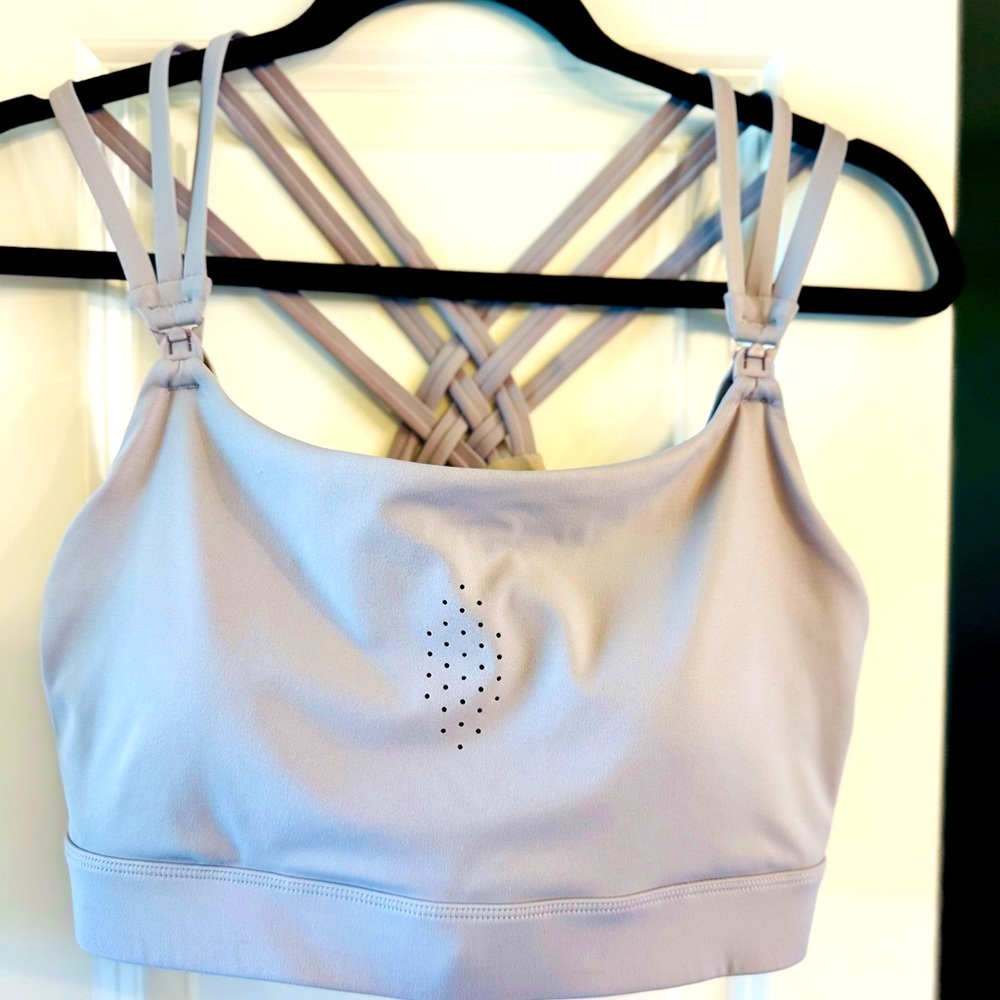 Sweat & Milk Chloe 3 Running Nursing Sports Bra, size L